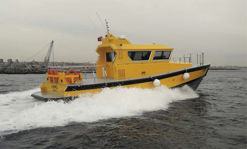 Barco profissional barco para transporte de pilotos - IZ 1250 - Izmir Shipyard - com motor de centro / em PEAD