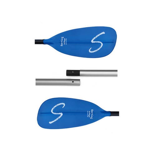 Pagaia para caiaque - 4-piece - Kutech-Schlegel - de lazer / de turismo / assimétrica