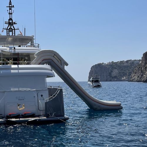 Equipamento de diversão aquática escorregador - OCEANDREAMS MEDITERRANEO SL - para iate / inflável