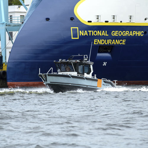 Barco profissional barco-patrulha - OXpro A8 - Hatløy Maritime AS - barco de busca e salvamento / barco de trabalho / barco utilitário