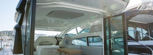 Fechamento de cockpit para barcos a motor - NOVAL