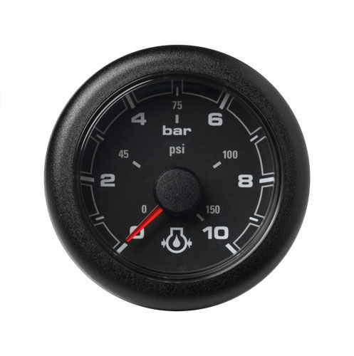 Indicador para barco - OceanLink ® - VERATRON - de pressão de óleo / analógico / para motor