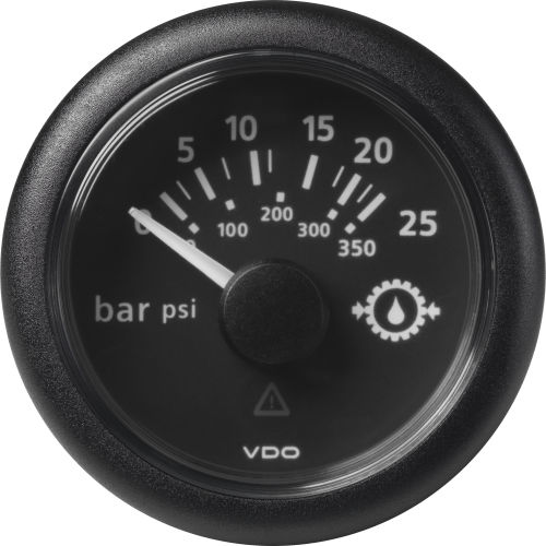 Indicador para barco - ViewLine - VERATRON - de pressão de óleo / analógico / para transmissão