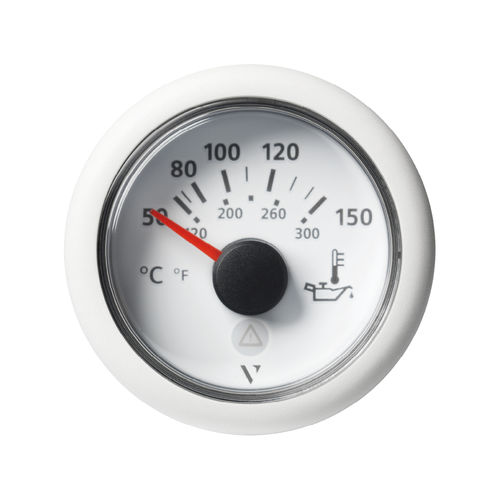 Indicador para barco - ViewLine - VERATRON - de temperatura do óleo / analógico