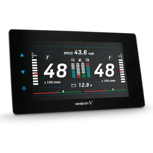 Display para barco - VMH 70 - VERATRON - para veleiro / para iate / multifuncional