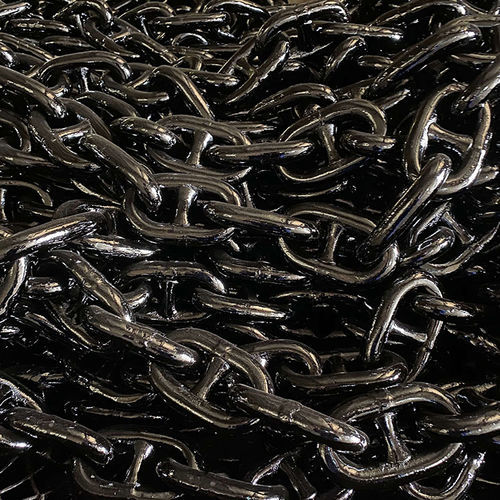 Corrente para barco - Wuhan Jiangnan Anchor Chain CO,.LTD - para navio / para âncora / com malhete (studlink)