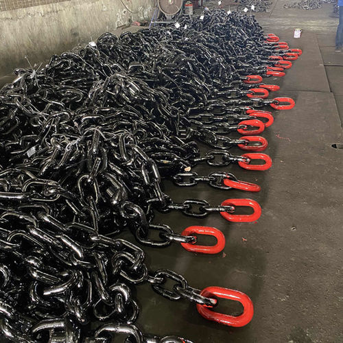 Corrente para navio - Wuhan Jiangnan Anchor Chain CO,.LTD - para âncora / de ancoragem / com malhete (studlink)