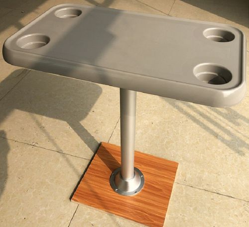 Mesa de cockpit fixa - rectangle - Foshan 1 Boat Hardware Co., Ltd. - em alumínio