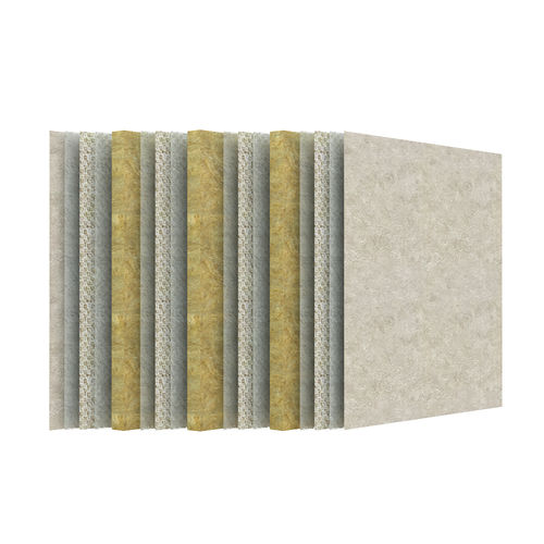 Painel sanduíche para divisória de navio - FirePan 40/90 - lifeRock Group - para isolamento acústico / para isolamento térmico / antivibração