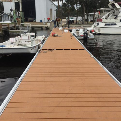 Píer flutuante - Golden Dock Stabilizers - de atracação / para marina / para barco