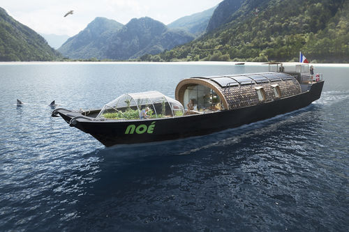 Iate a motor de cruzeiro oceânico - NOÉ - META YACHTS - de expedição / para navegação fluvial / clássico