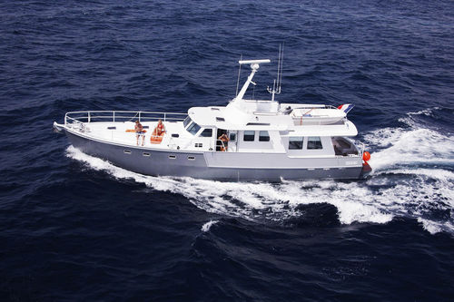 Iate a motor de cruzeiro - JN 56 LONG RANGE - META YACHTS - offshore / clássico / de expedição