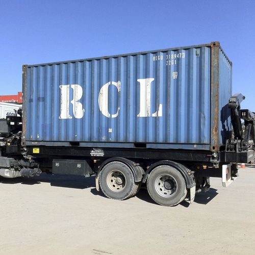 Carreta porta-contêineres - MINILIFT - SWINGLIFT - para estaleiro naval / para terminal portuário / de carregamento lateral