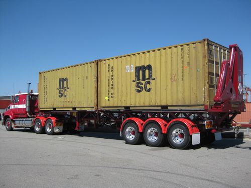 Carreta rodoviária - HC4020-RT - SWINGLIFT - porta-contêineres / para estaleiro naval / para terminal portuário