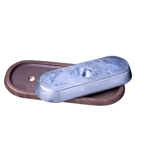 Ânodo de sacrifício para barco - N1 HULL - RE Thomas Marine Hardware - em zinco / em bronze