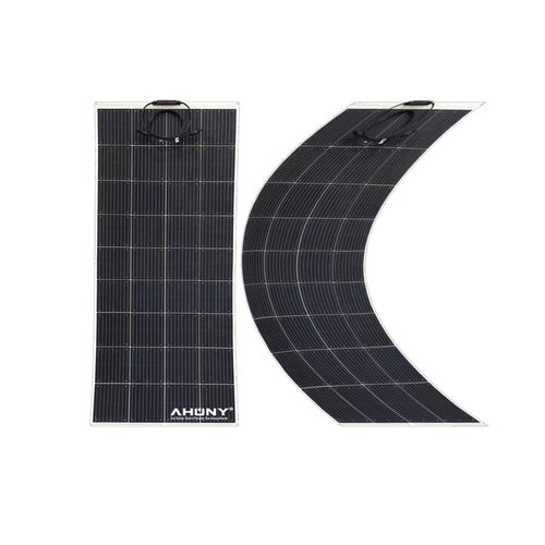 Painel solar semiflexível - eGo S200M - SHENZHEN AHONY POWER CO.,LTD - de silício monocristalino / 36 células / para barco