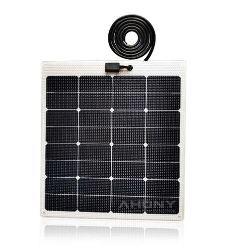 Painel solar rígido - eMarvel 60 - SHENZHEN AHONY POWER CO.,LTD - de silício monocristalino / 32 células / para barco