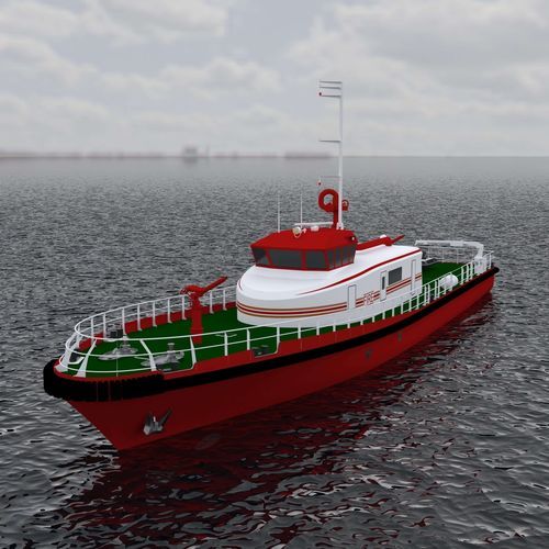 Navio-bombeiro de aço - FFX360 - Nova Shipyard