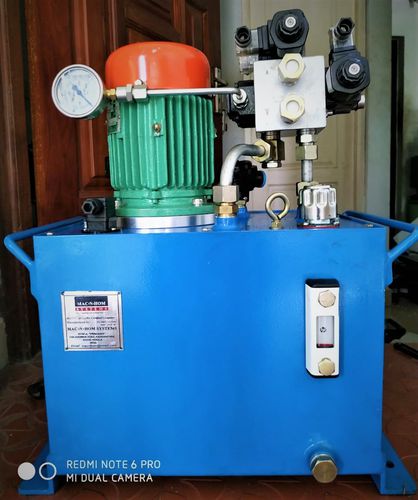 Unidade hidráulica para barco - Mac-N-Hom Marine Equipments P Ltd - para sistema de direção / com motor elétrico