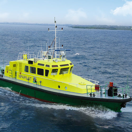 Barco profissional barco para transporte de pilotos - JL2100 - JIANGLONG SHIPBUILDING CO., LTD. - com motor de centro / em alumínio