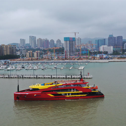 Ferry de passageiros de cruzeiro - Class Mini  - JIANGLONG SHIPBUILDING CO., LTD. - catamarã / em alumínio / em aço