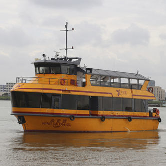 Barco profissional barco de passeio - 22.8 - JIANGLONG SHIPBUILDING CO., LTD. - com motor de centro / em aço / em alumínio