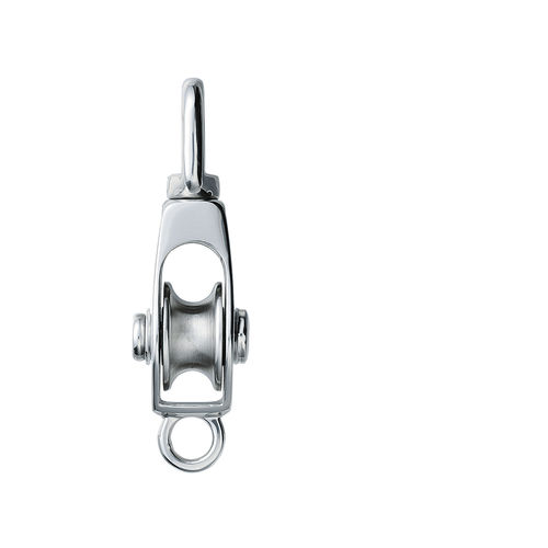 Moitão simples - AK S - ASANO GLOBAL CO. LTD. - giratório / com destorcedor / ø máx. corda: 14 mm
