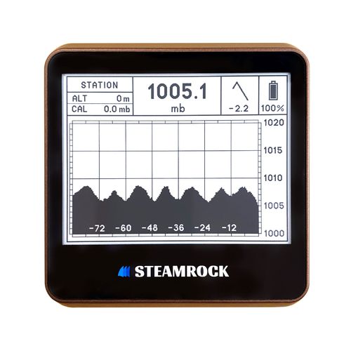 Barógrafo digital - Brown - Steamrock