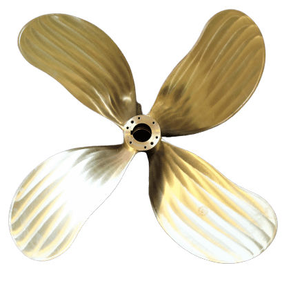 Hélice para barco - MTP series - Grand Propeller Co., Ltd. - de passo fixo / com linha de eixo / 4 pás