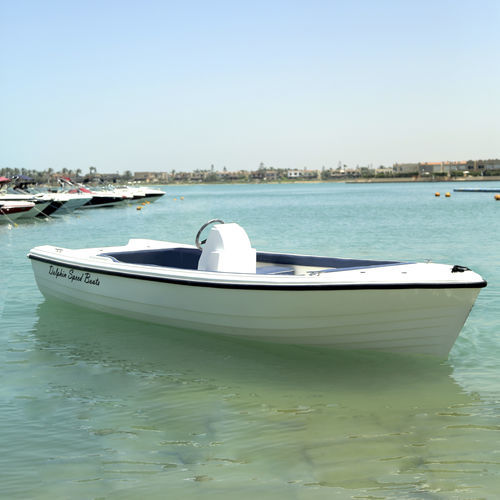 Bote com motor de popa - FLOKA - DOLPHIN SPEED BOATS - open / com console central / esportivo