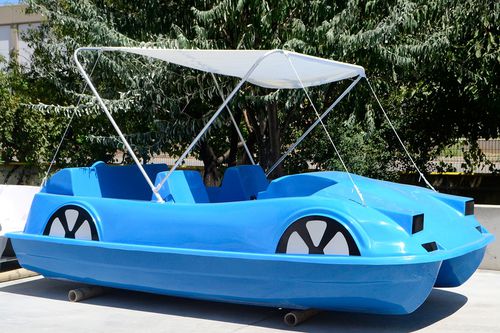 Pedalinho de 4 lugares - Cabrio (NORA) - Fatih Polyester - Fiberglass Solutions - de fibra de vidro