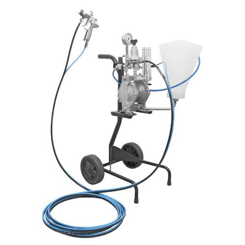 Máquina de pulverização de tinta móvel - LARIUS 2 1:1 - Larius - para estaleiro naval