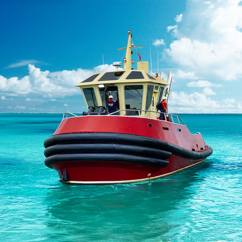 Barco profissional rebocador portuário - TSHT 3611 - SYM NAVAL - com motor de centro / a diesel / elétrico