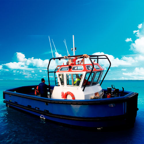 Barco profissional barco de trabalho - TM-024-02 - SYM NAVAL - barco utilitário / barco de serviço / embarcação LH