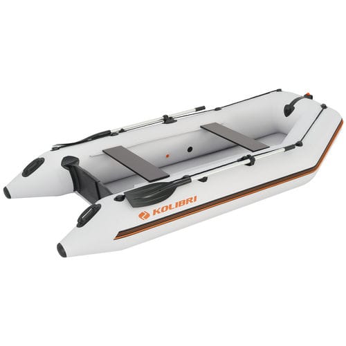 Barco inflável com motor de popa - KM-330 - KOLIBRI - open / máx. 4 pessoas / com fundo inflável