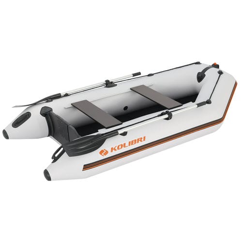 Barco inflável com motor de popa - KM-280D - KOLIBRI - open / multiusos / de turismo