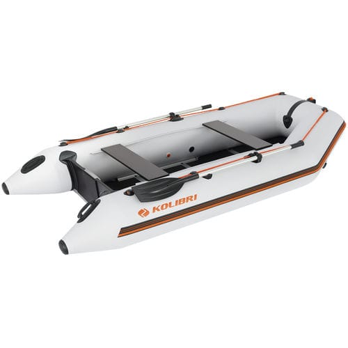 Barco inflável com motor de popa - KM-330D - KOLIBRI - open / multiusos / de turismo
