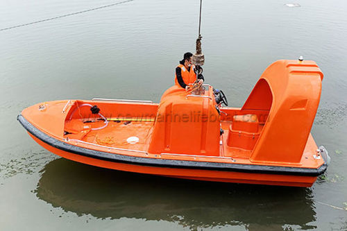 Barco profissional barco salva-vidas - NM60R - Ningbo New Marine Lifesaving Equipment Co., Ltd. - com motor de centro hidrojato / com motor de popa / a gasolina