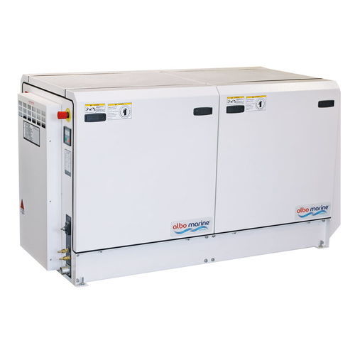 Grupo gerador de energia a diesel - TS 330 - Albosan Makina - para barco / 50 Hz / insonorizado