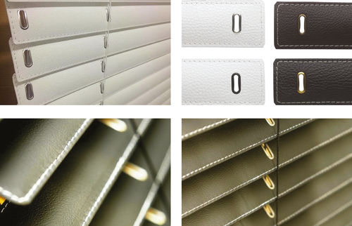 Persiana veneziana - Seaview Blinds - em couro / para iate
