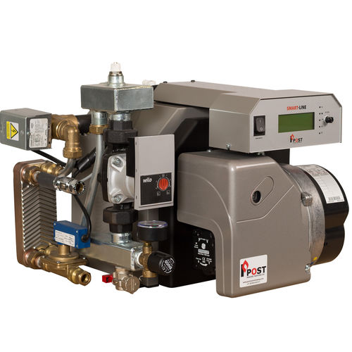 Aquecedor de ambiente a diesel - SMART-LINE COMBI CH+DHW - Post Marine Heating BV - a óleo combustível / para barco / para iate
