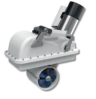 Propulsor azimutal - QSR 80-185 - QS SEAMASTER - retrátil / tipo túnel / para barco