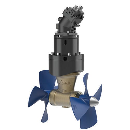 Propulsor azimutal - QSH 420-386 - QS SEAMASTER - tipo túnel / para barco / hidráulico