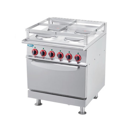 Fogão com forno para barco - BRB series - Ningbo BAST-MARINE Electrical Equipment Co, Ltd - elétrico / 4 bocas