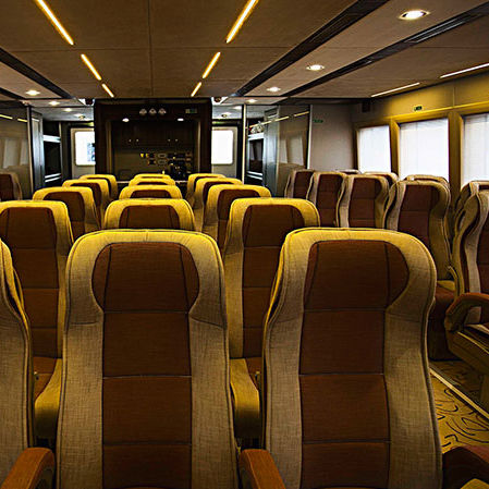 Assento para navio de passageiros - HR20/14 - Pullman Seat Systems - com apoio de braços / ajustável / com encosto alto