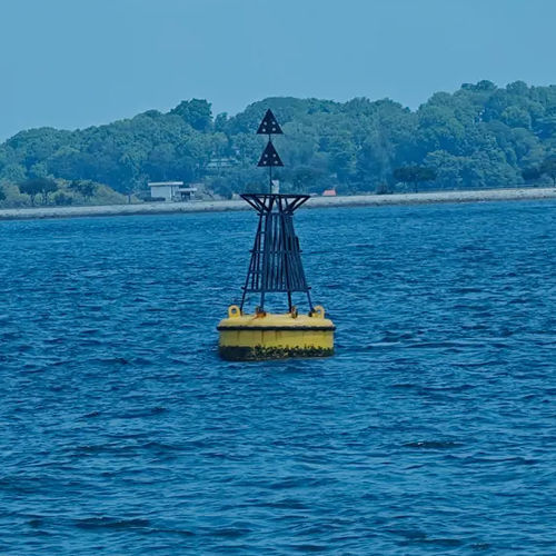 Boia de sinalização - JRB series - Jerryborg Marine Machinery Co., Ltd - em polietileno / cônica / amarela