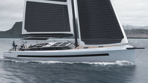 Iate à vela de regata - OCEAN 72 - Alva Yachts GmbH - de regata / 4 cabines / de popa aberta