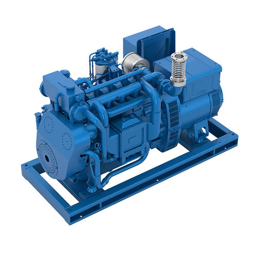 Grupo gerador de energia a diesel - 4W105S - MOTEURS BAUDOUIN - para navio / 60 Hz / 50 Hz