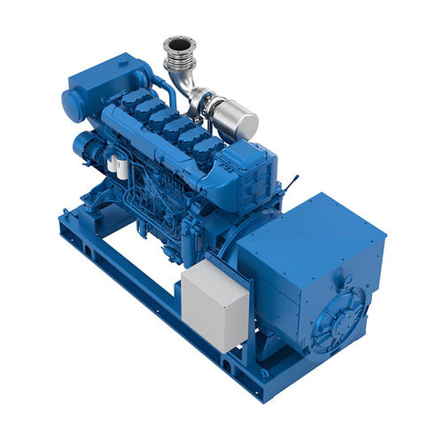 Grupo gerador de energia a diesel - 6W126S - MOTEURS BAUDOUIN - para navio / 60 Hz / 50 Hz
