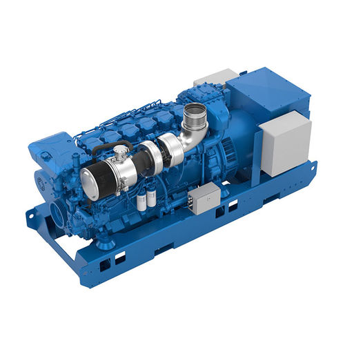 Grupo gerador de energia a diesel - 6M26.3 - MOTEURS BAUDOUIN - para navio / 60 Hz / 50 Hz